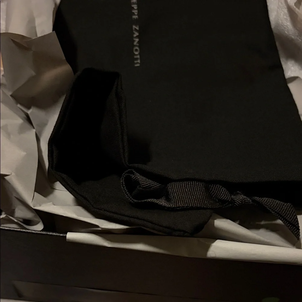 Giuseppe Zanotti Blue and Silver Embellished Heels summer is near, large size - Picture 7 of 7